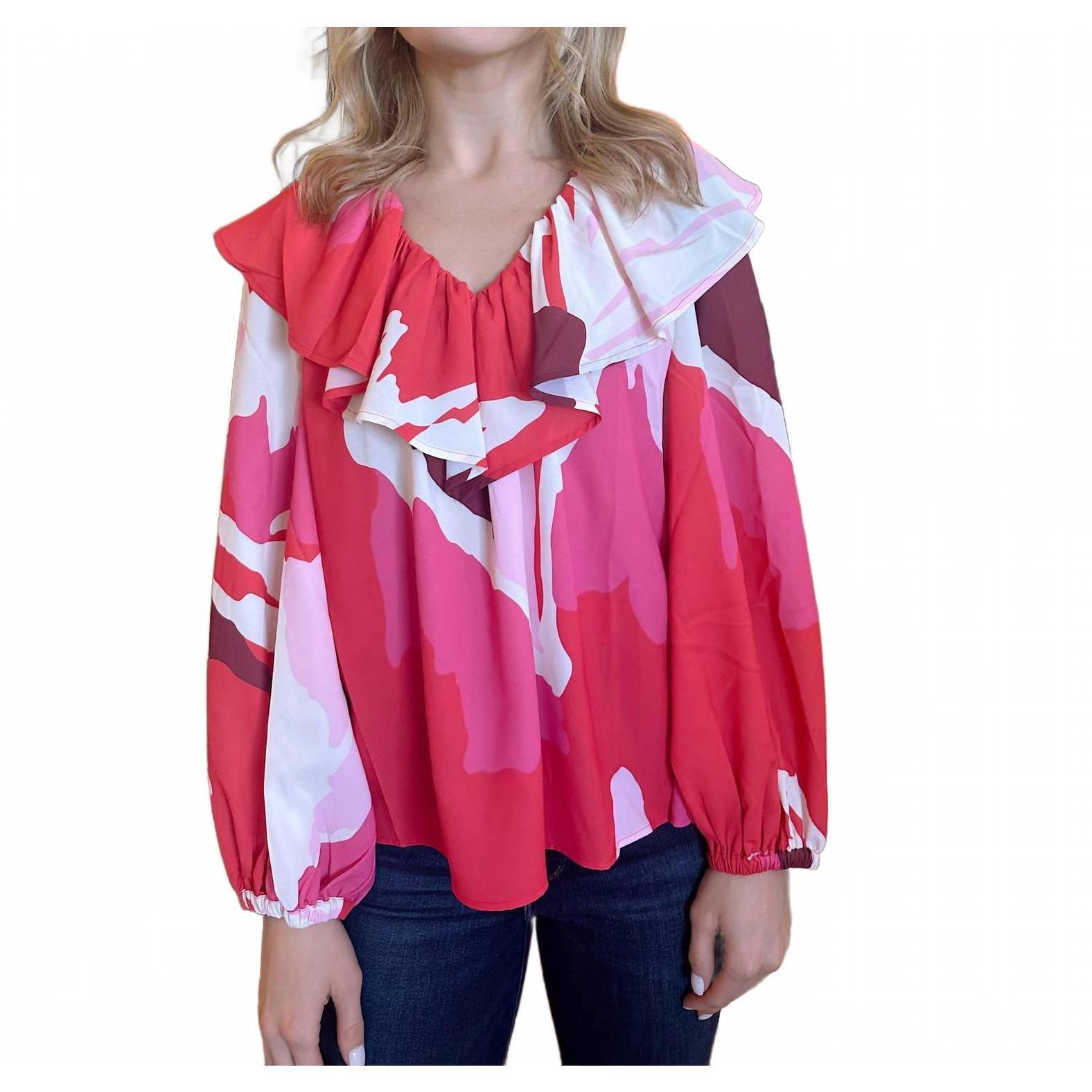 New Crosby By Mollie Burch Camila Top In Lilium